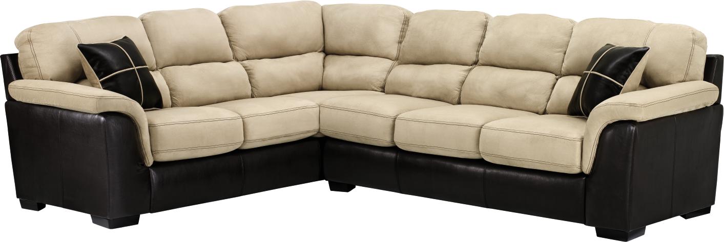 Beckett Hazelnut 2-pc Sectional