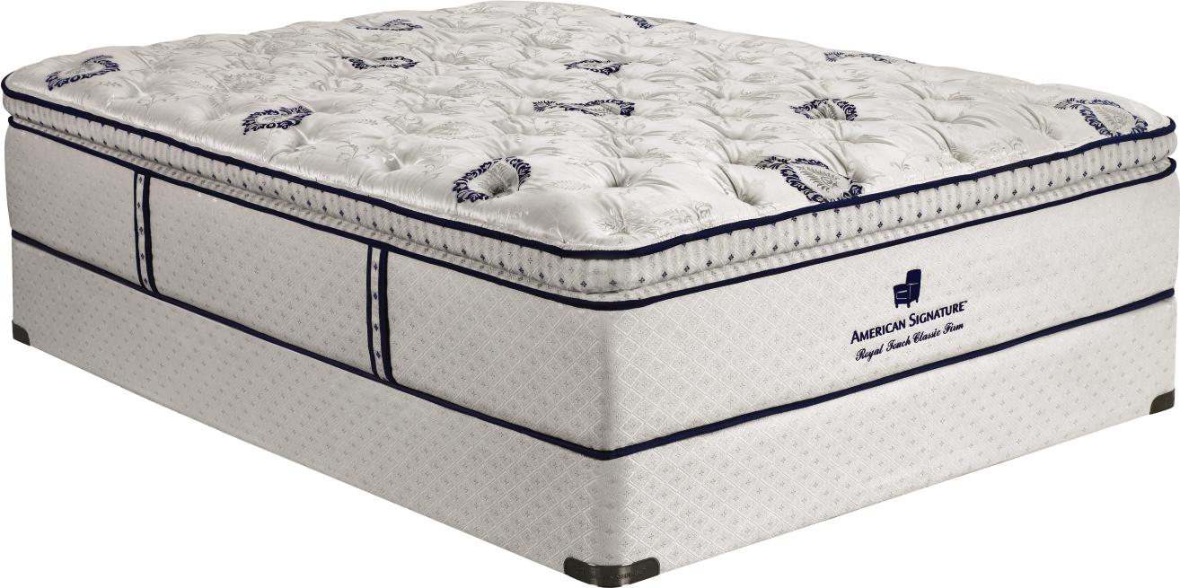 Royal Touch Classic Firm Pillowtop King Mattress Set
