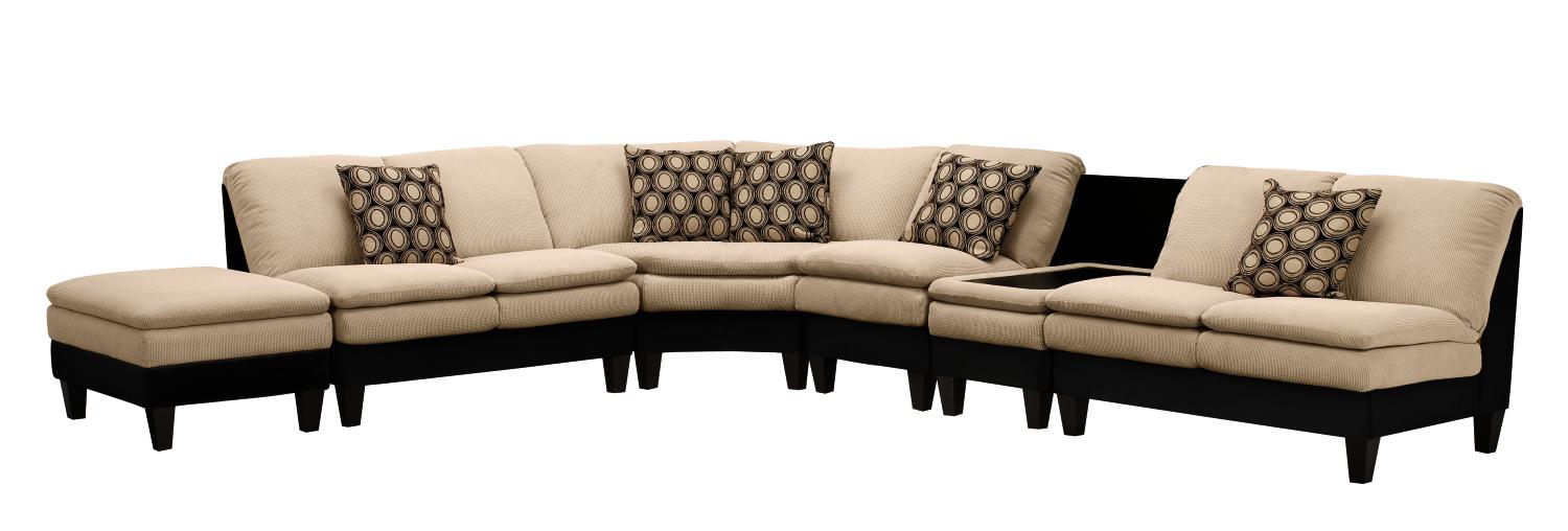 Orbit Ivory 6-pc Sectional