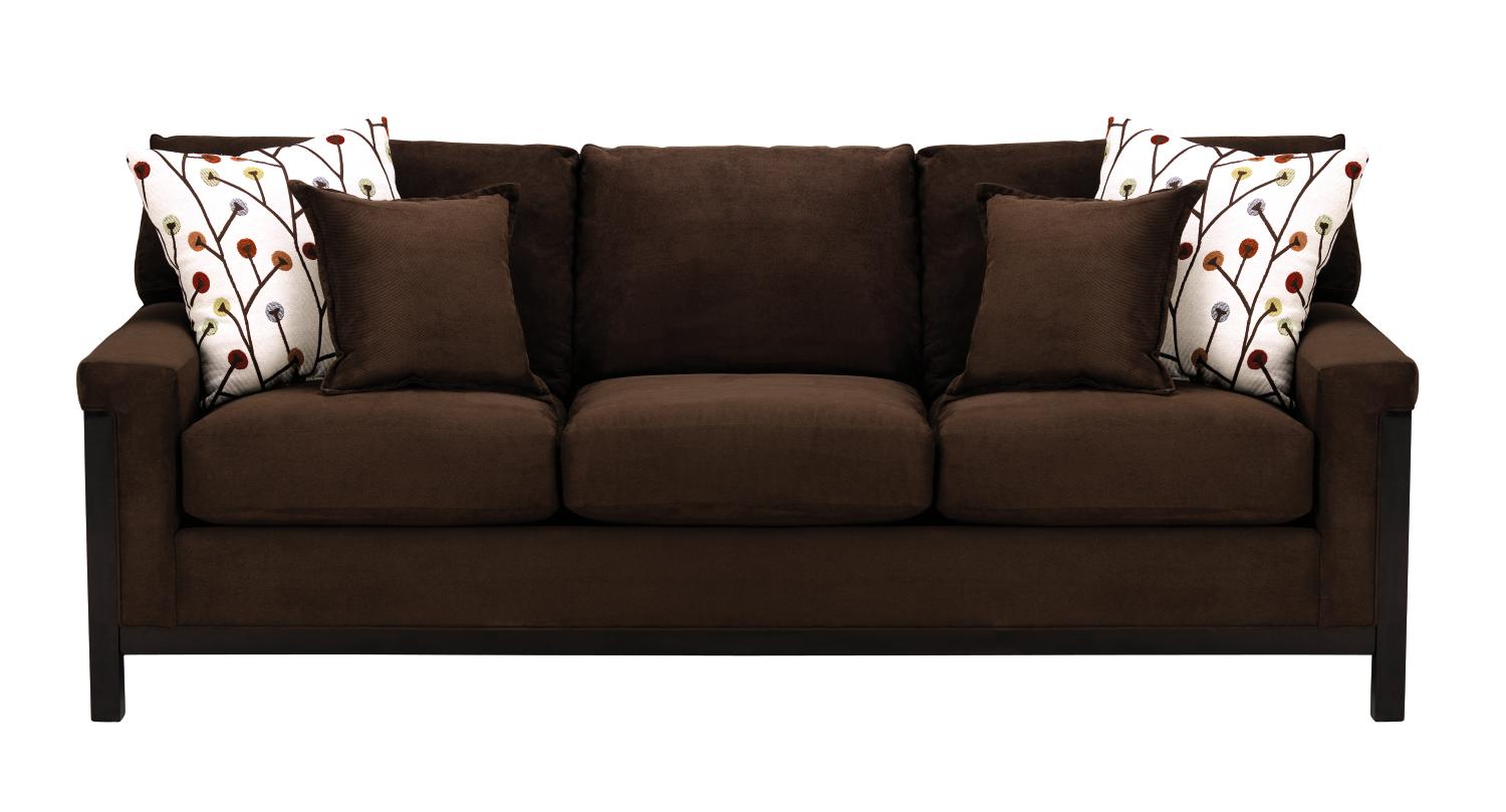 Carty Chocolate Sofa