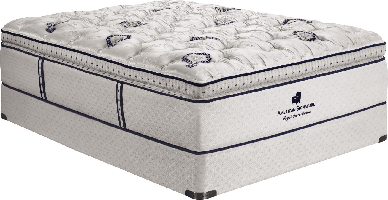 Royal Touch Deluxe Pillowtop King Mattress Set