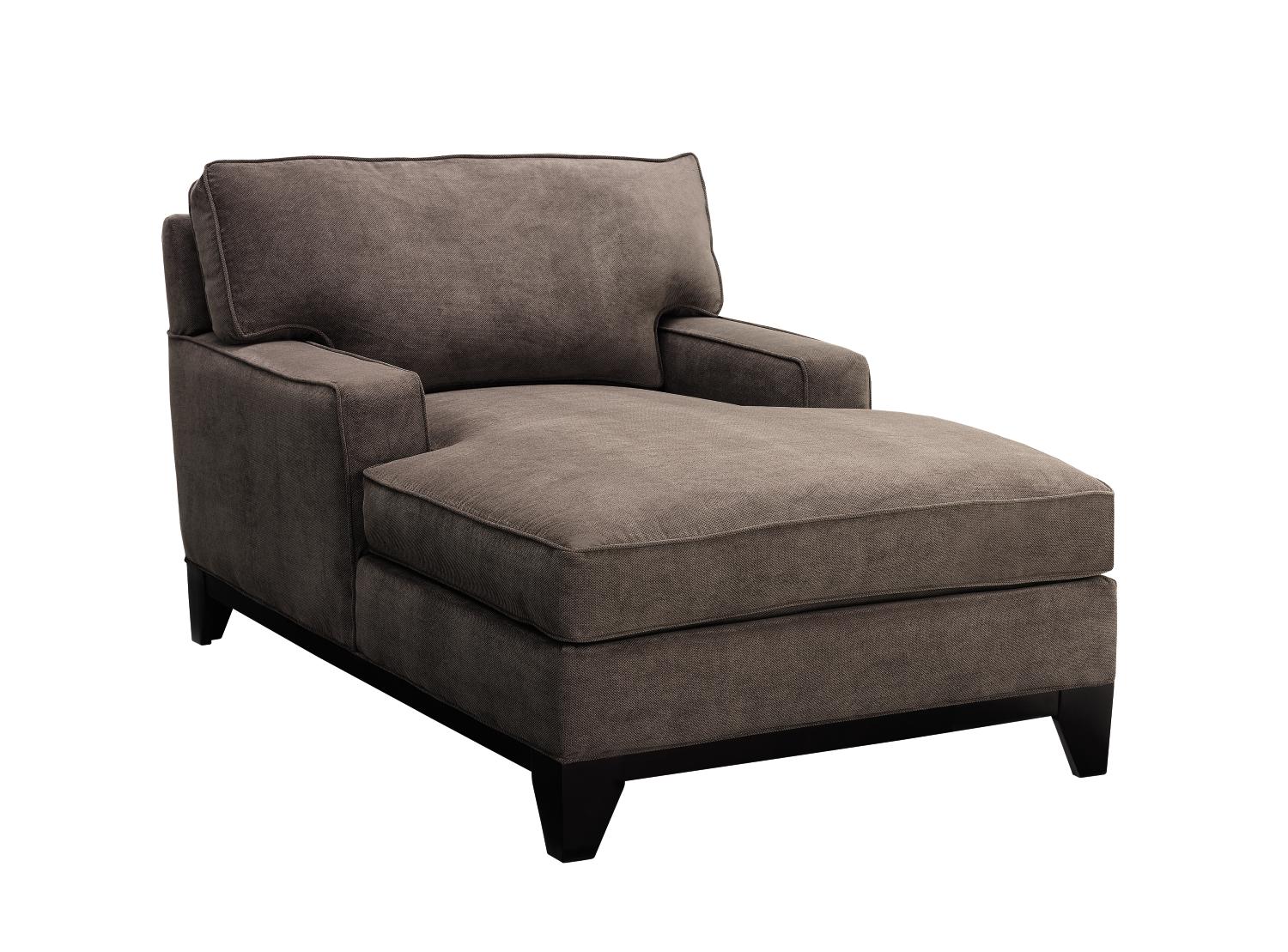 Drew Charcoal Chaise