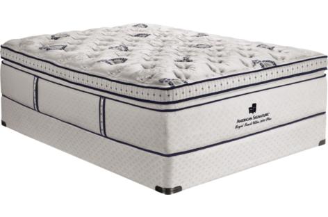 Royal Touch Ultra 2000 King Low Profile Foundation Mattress Set