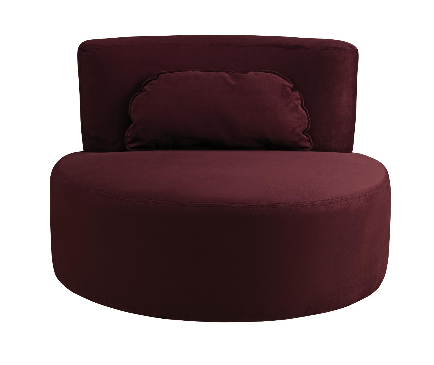 Skippy Purple Accent Chair