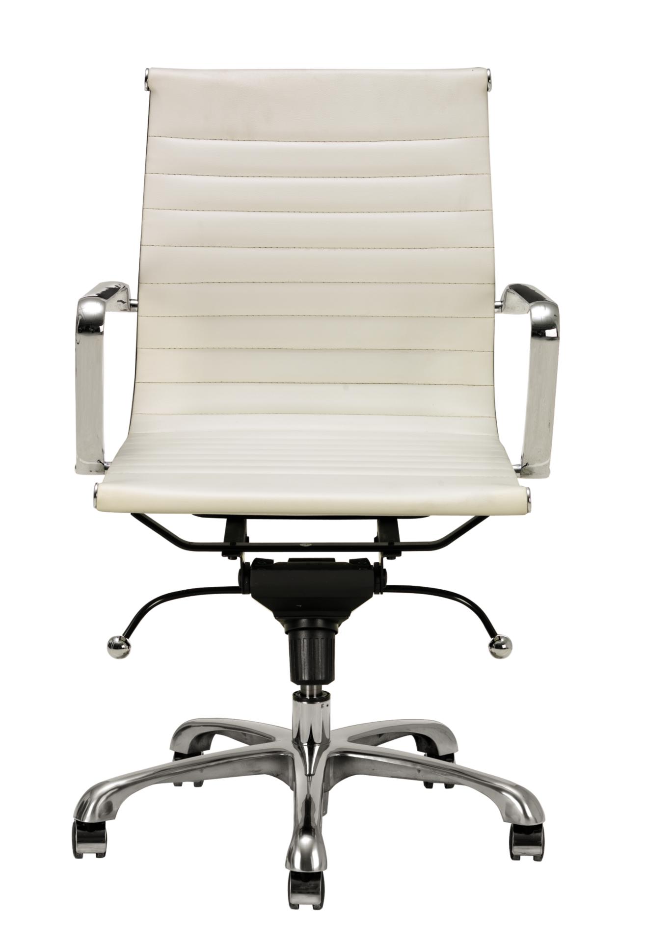 Lider White Office Chair