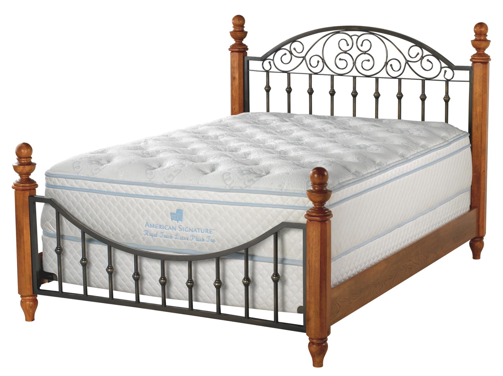 Terrace Oak Queen Bed