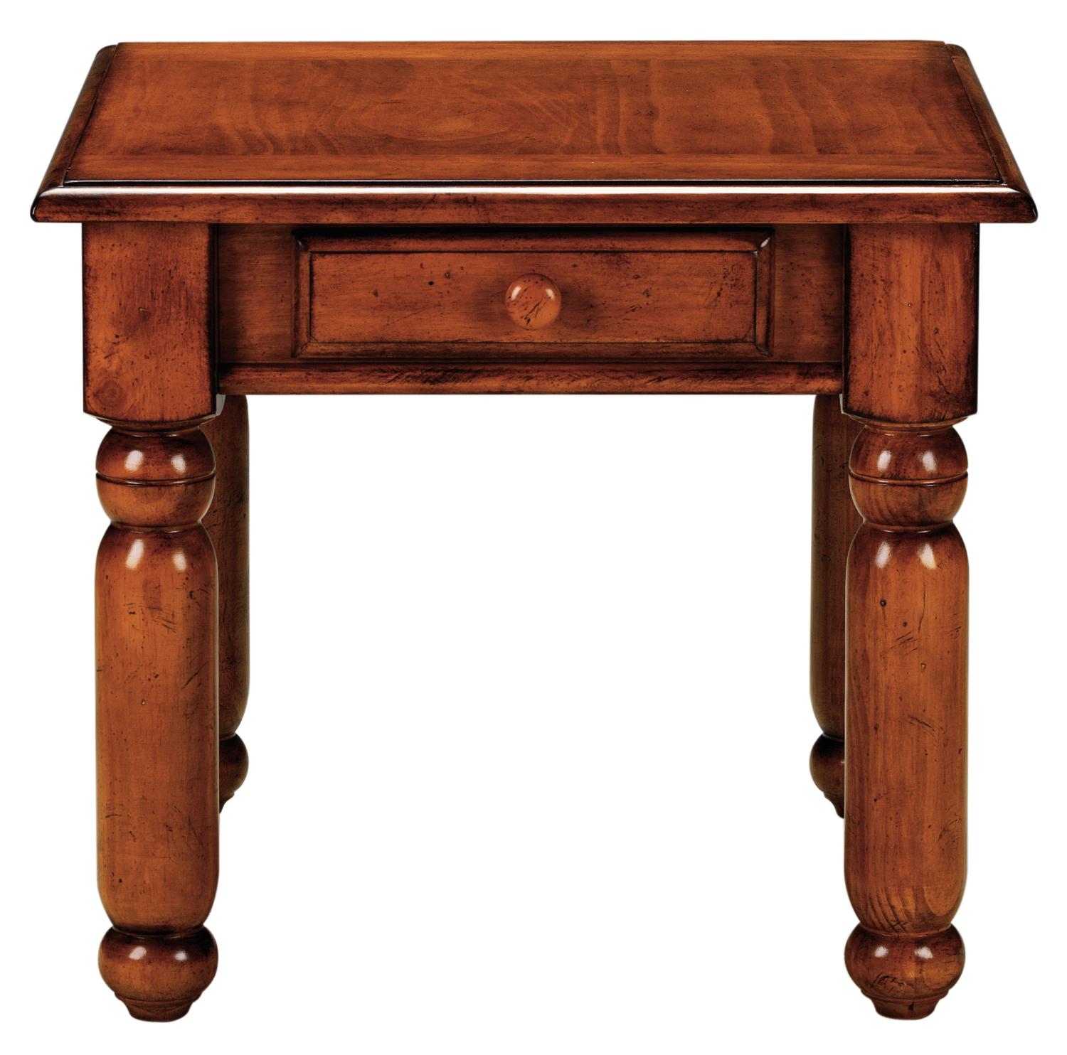 Lake Cottage Honey Pine End Table