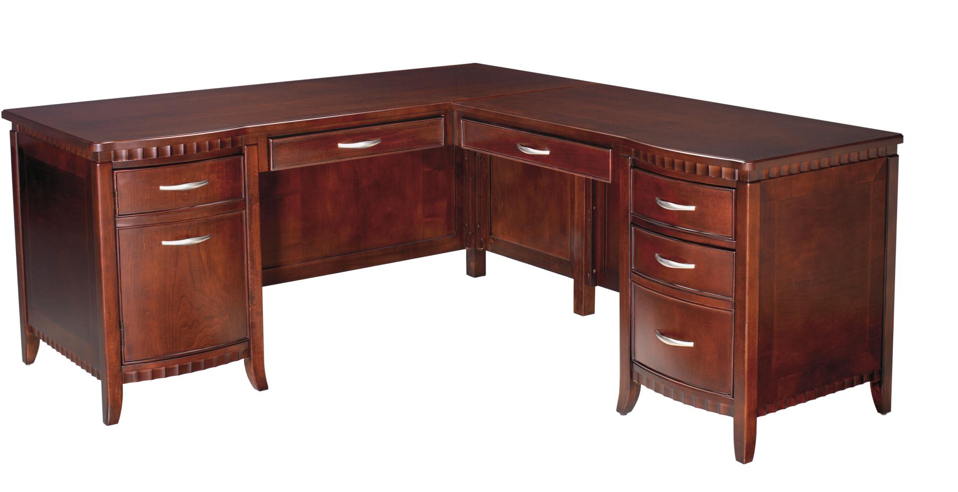 Merlot Desk & Return