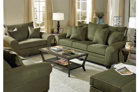 Riva Loden 2-PC Sofa and Chair & 1/2 Package