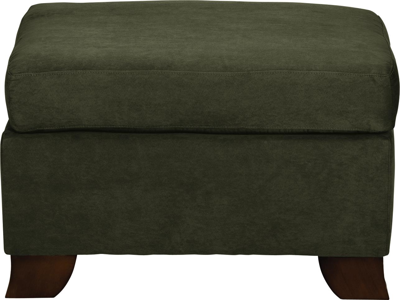 Meridian Olive Ottoman
