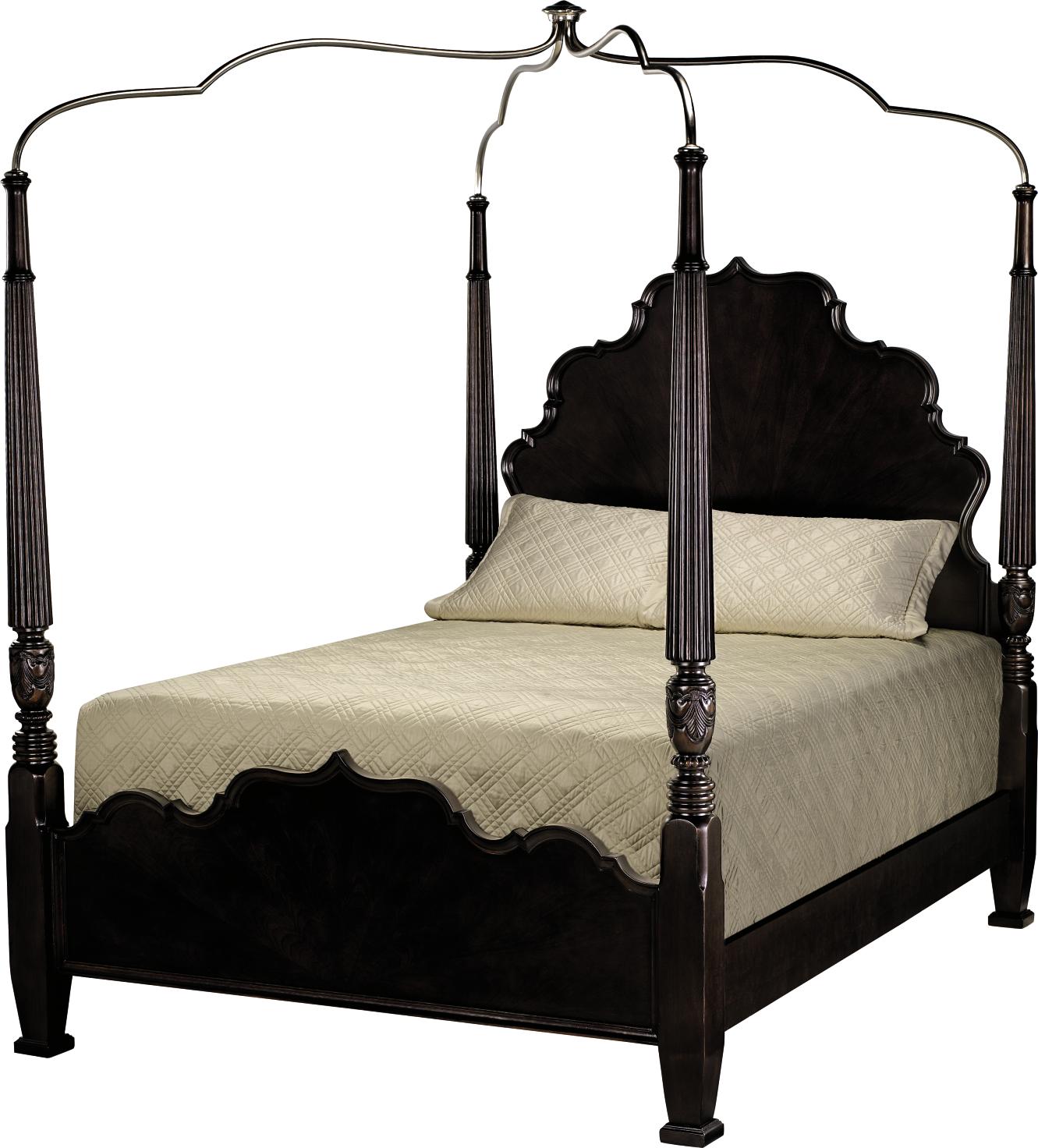 Modern Treasures King Canopy Bed