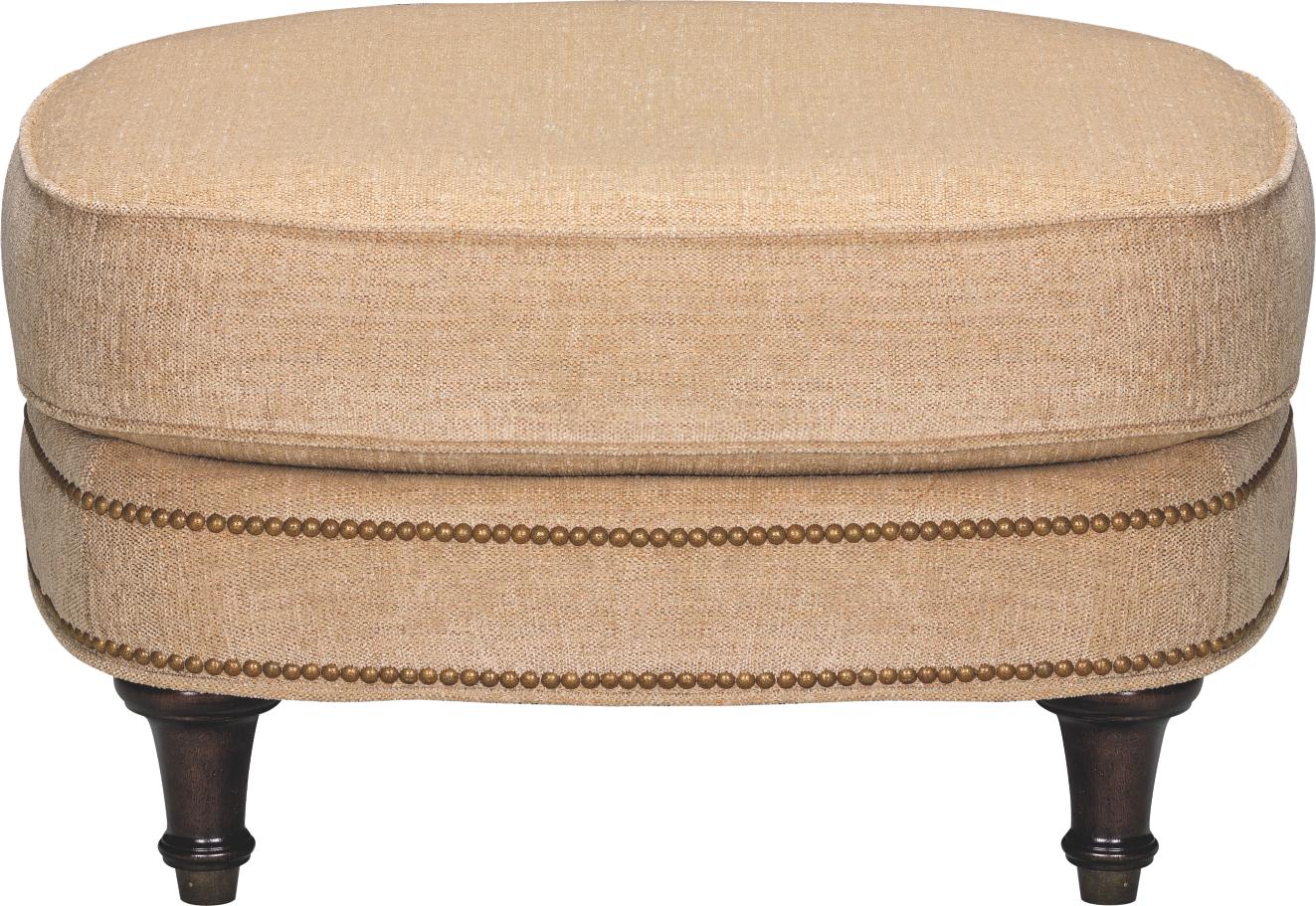 Amelia Beige Ottoman