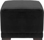 Black Cube Ottoman