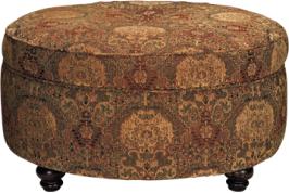 Paisley Cocktail Ottoman