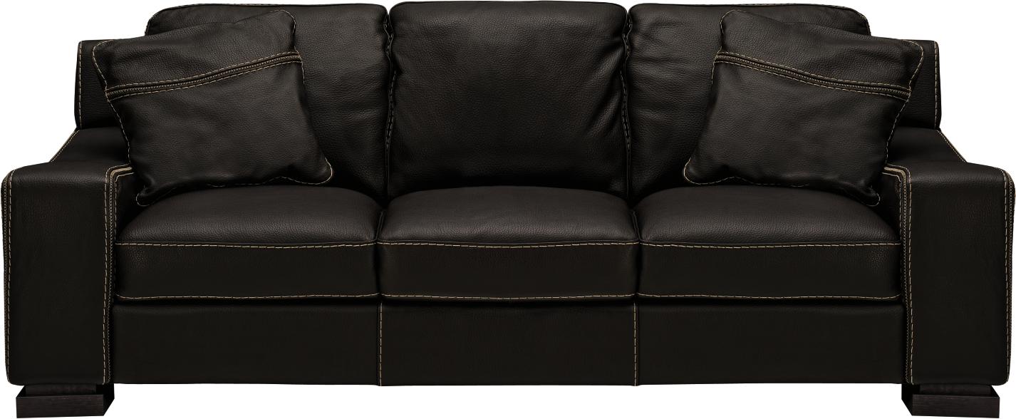 Florence Chocolate Leather Sofa