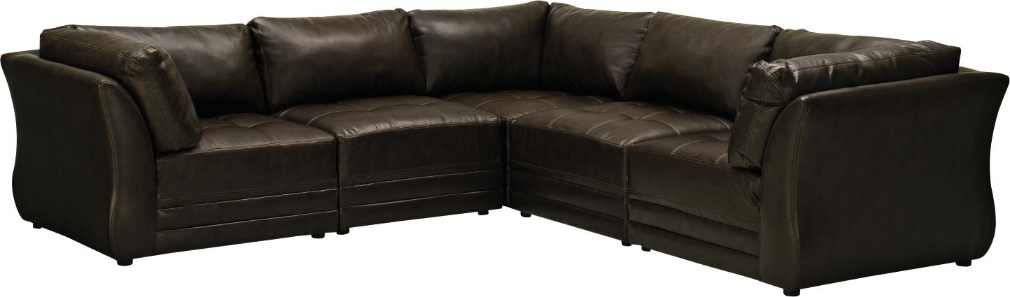 Taos Espresso 5-pc Sectional