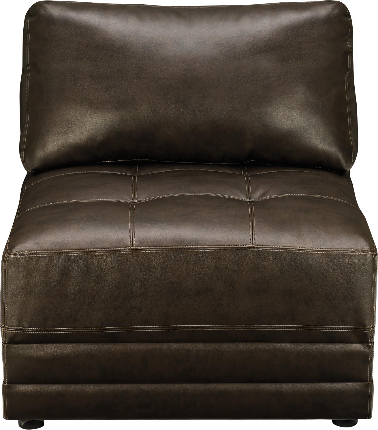 Taos Espresso Armless Chair