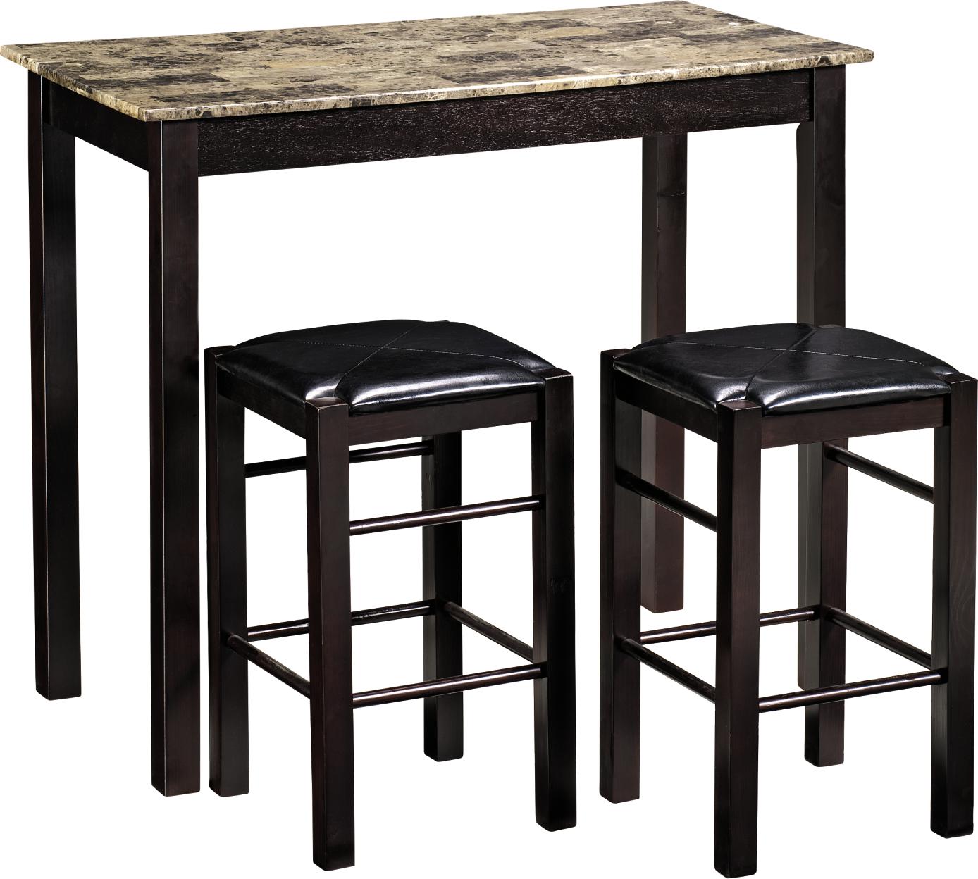 Bailey 3-pc Counter Height Dinette