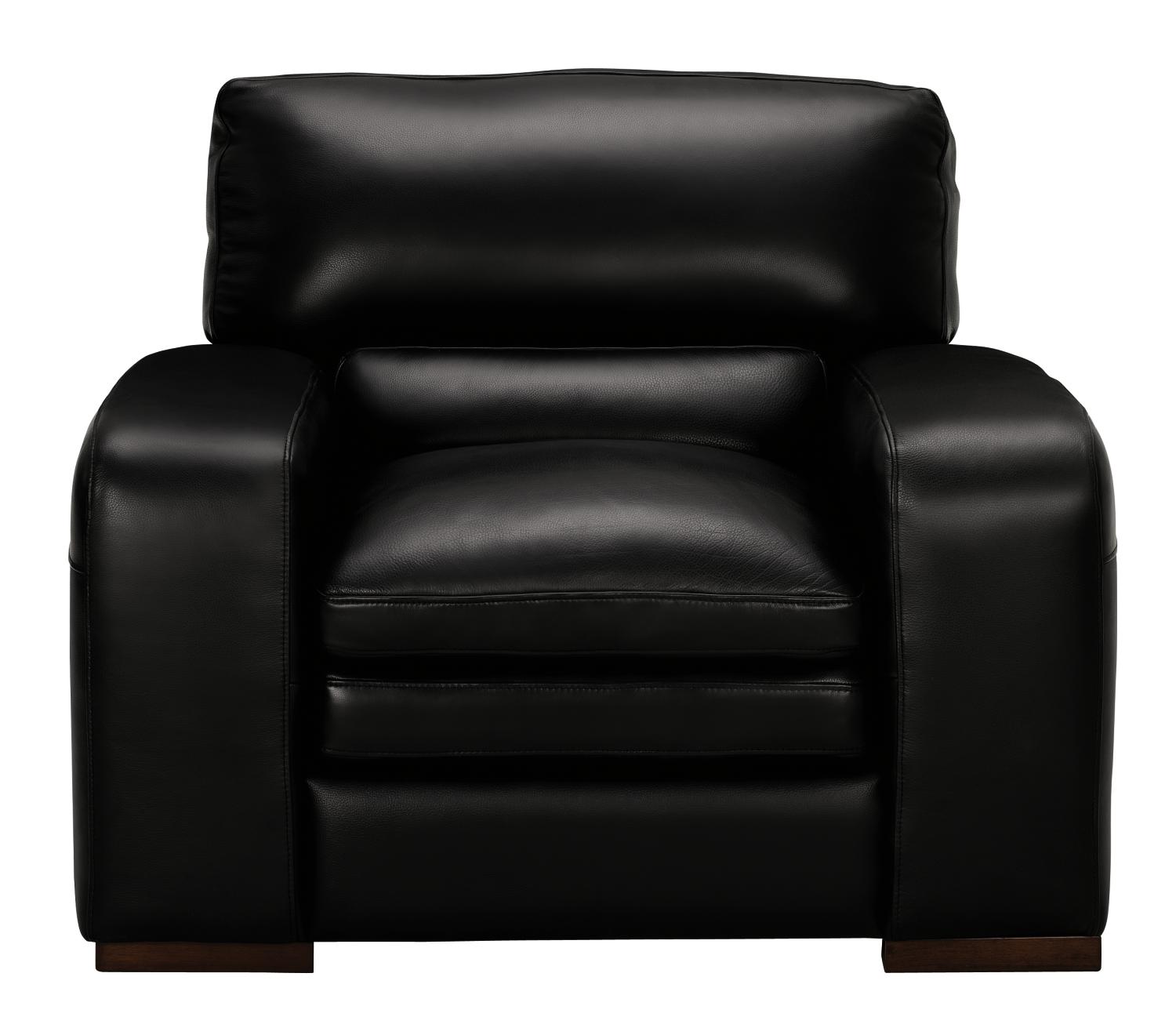 Ventura Black Leather Chair