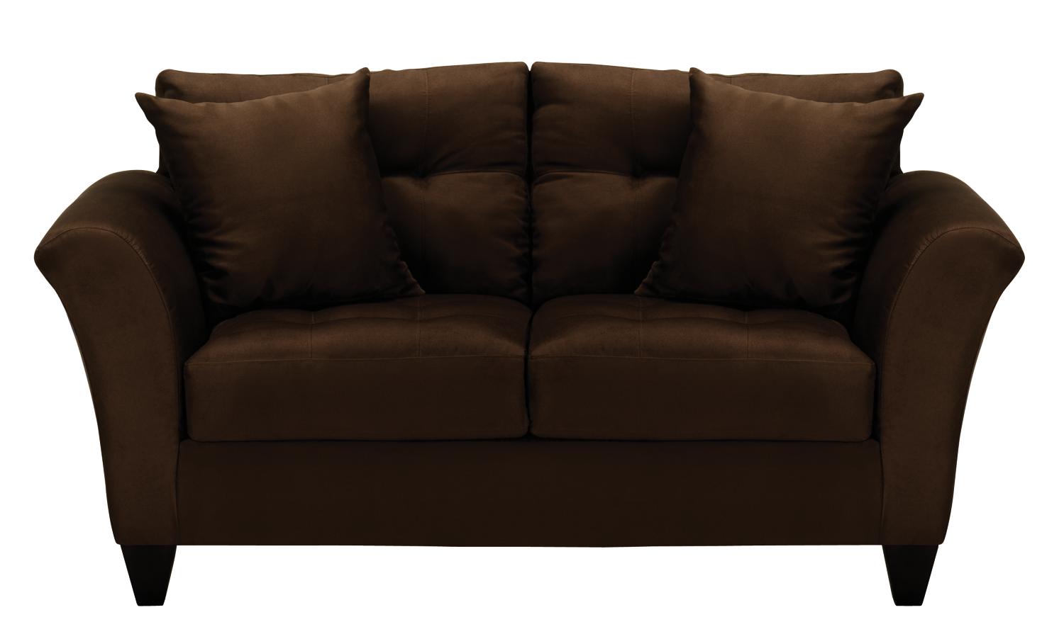 Donovan Espresso Loveseat