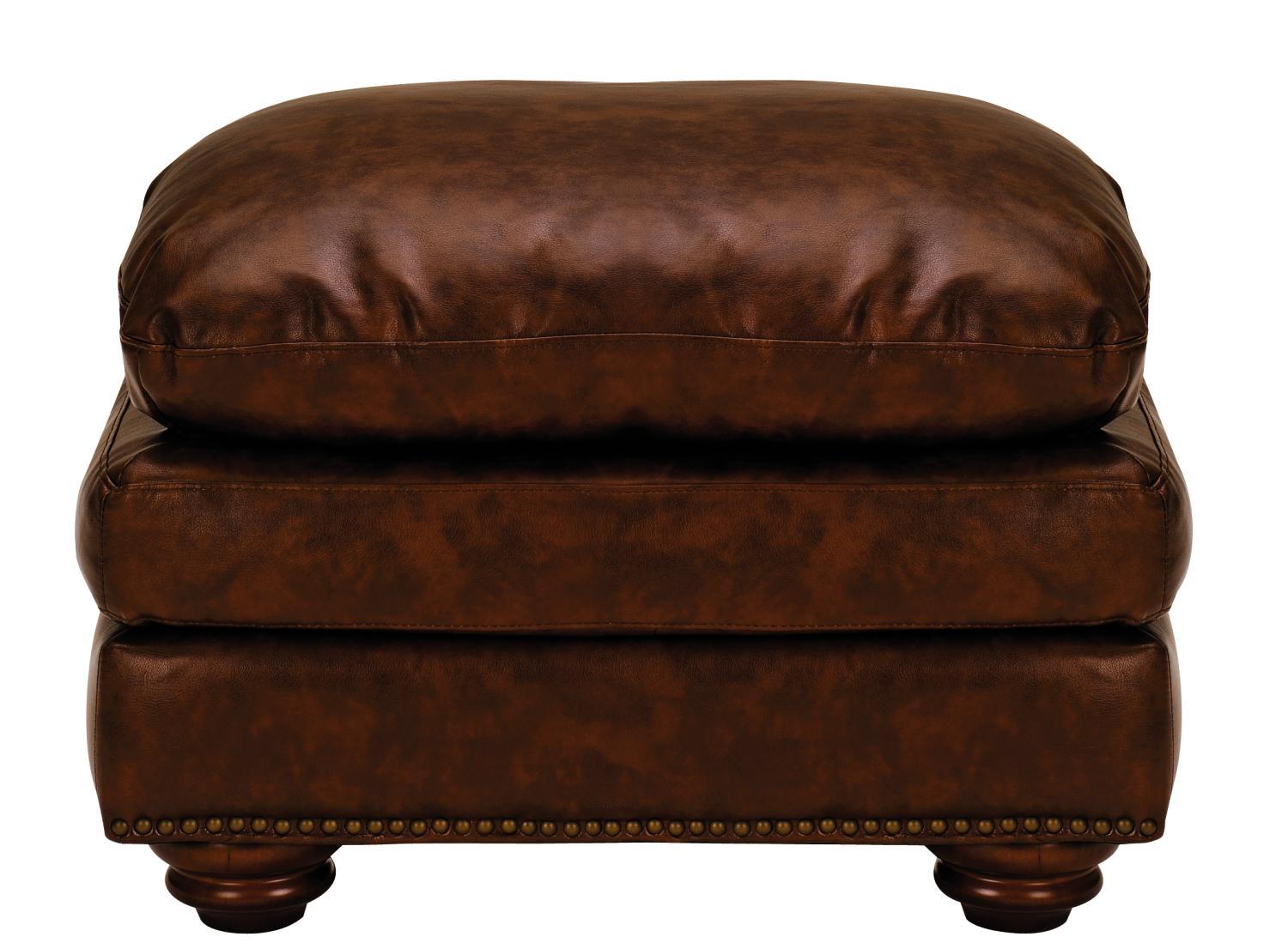 Harvard Brown Ottoman