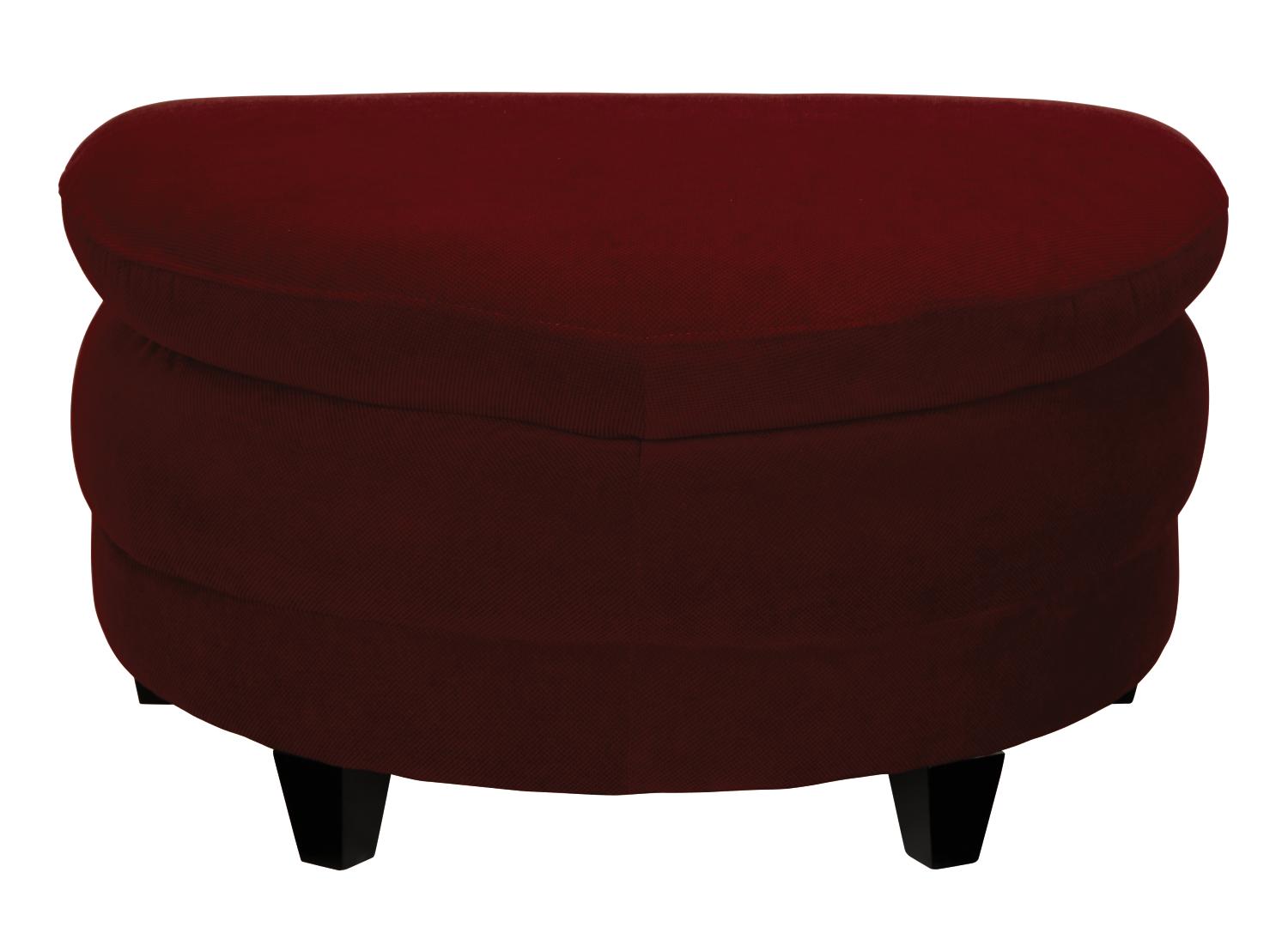 Connor Red Ottoman