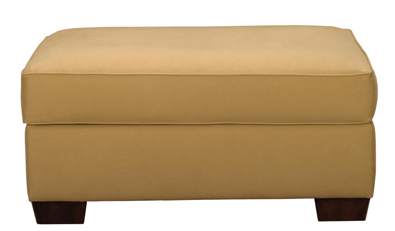 Cayman Buttercream Ottoman
