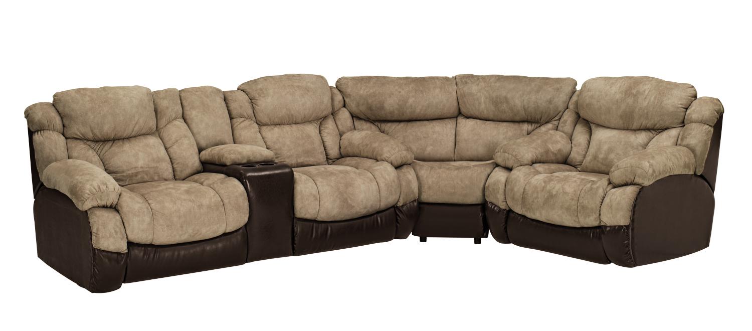 Chesney Camel 3-pc Motion Sectional