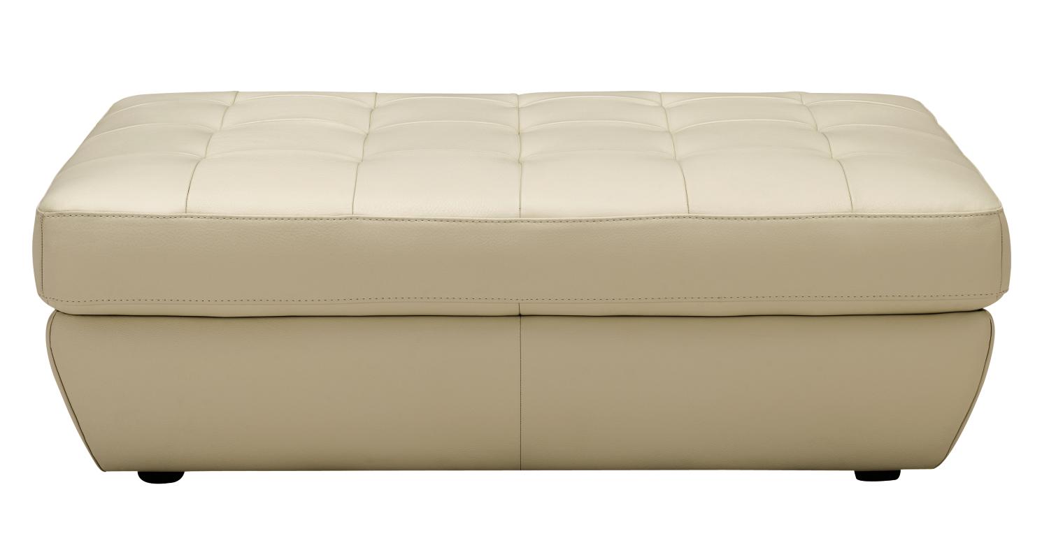 Cortez White Cocktail Ottoman