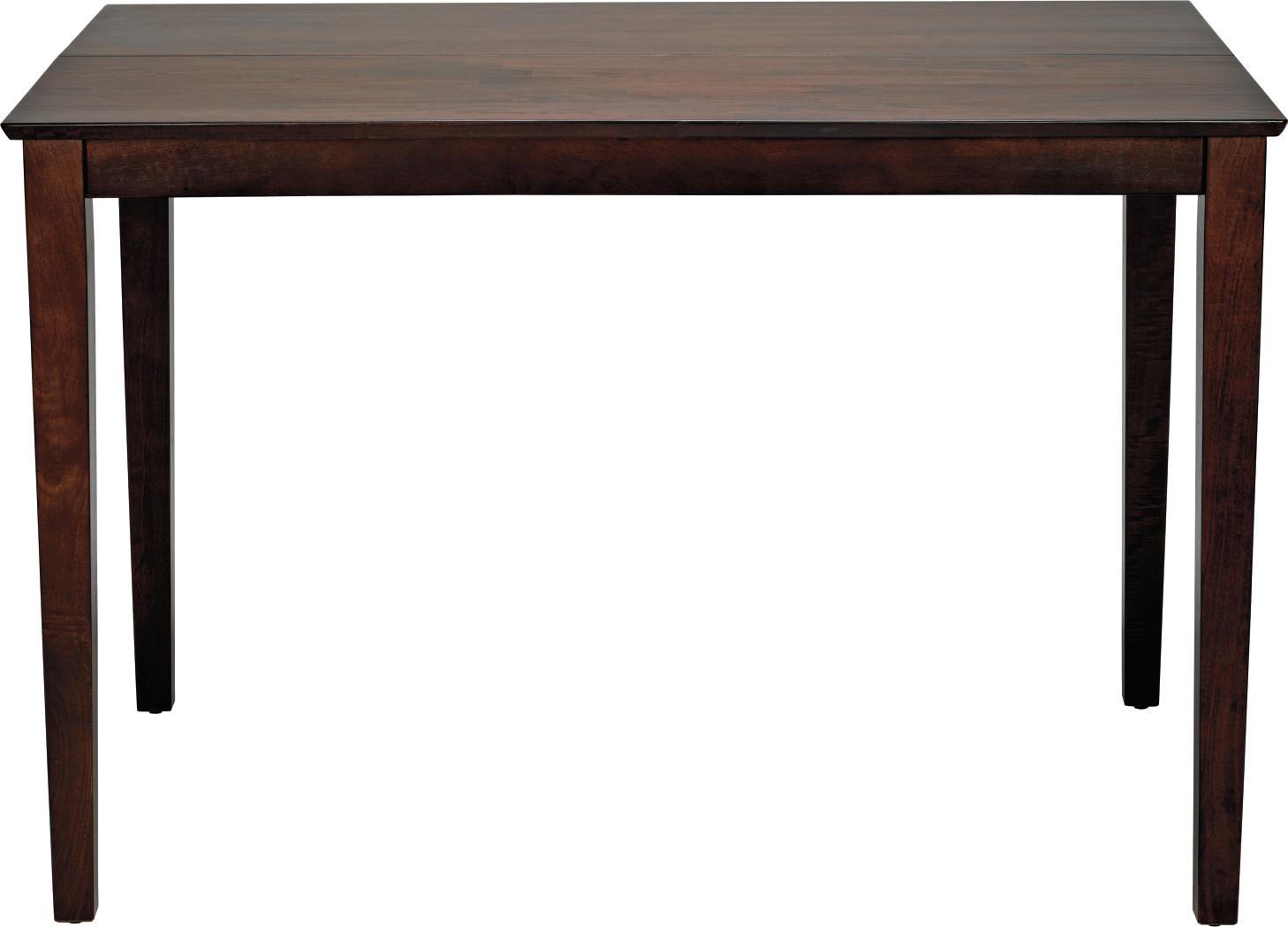 Arts& Crafts Chocolate 36" Gathering Table