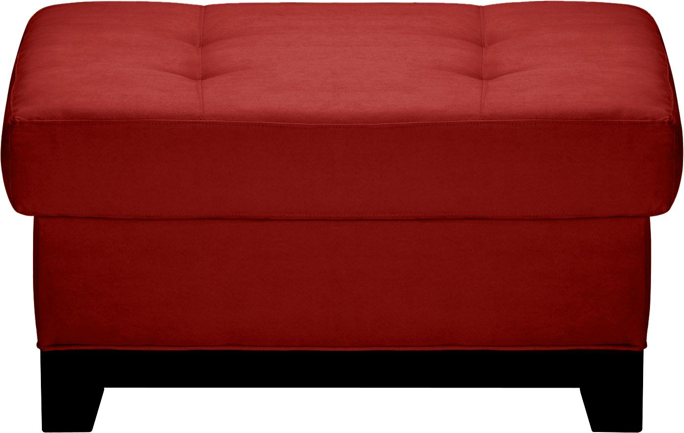 Soho Red Ottoman