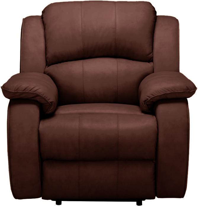 Sebring Chestnut Leather Recliner