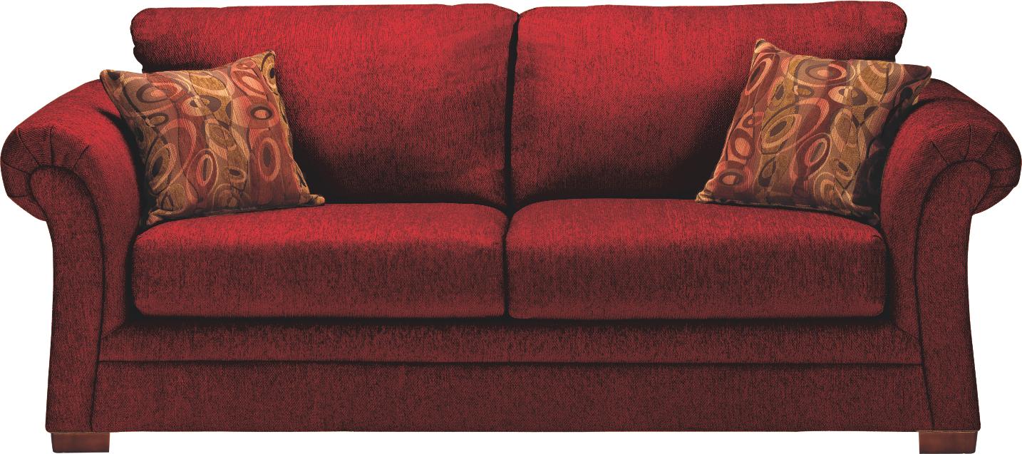 Liberty Burgundy Sofa