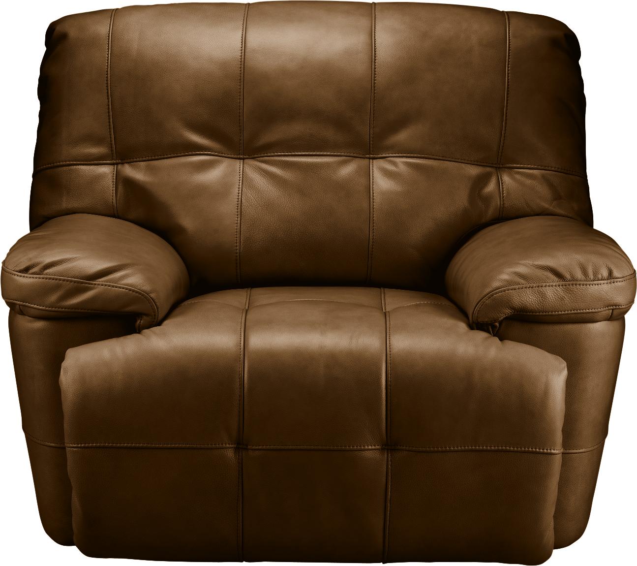 Collins Brown Leather Recliner