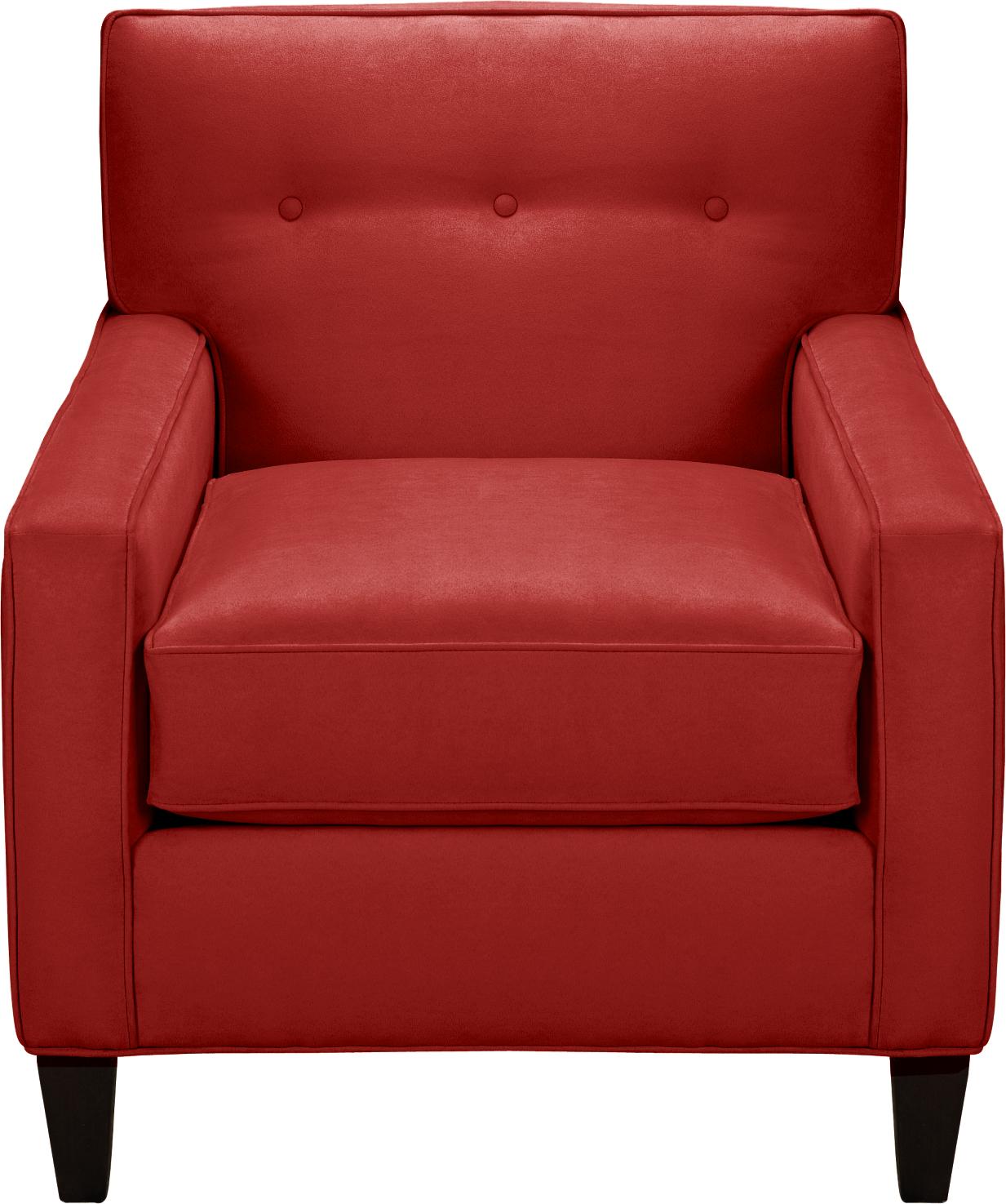 Soho Red Accent Chair