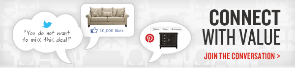 Join the conversation Connect via facebook, twitter, google+, pinterest and youtube.