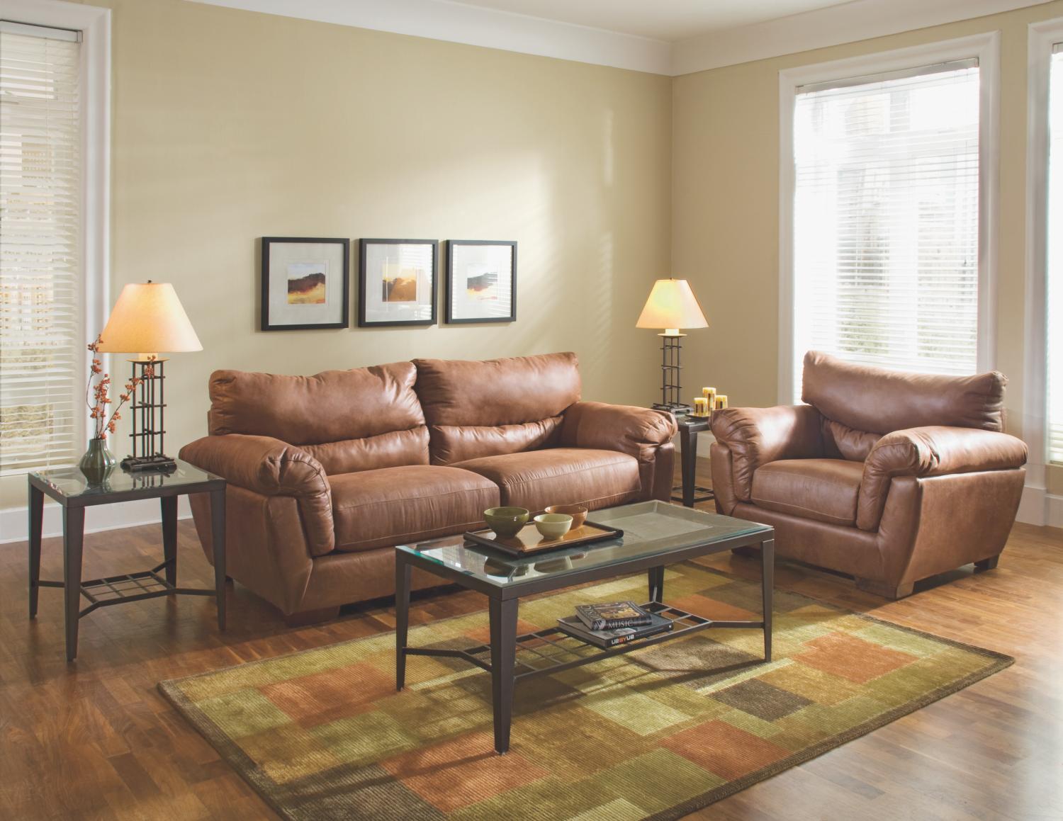Julian Coffee 2-PC Sofa & Chair Package