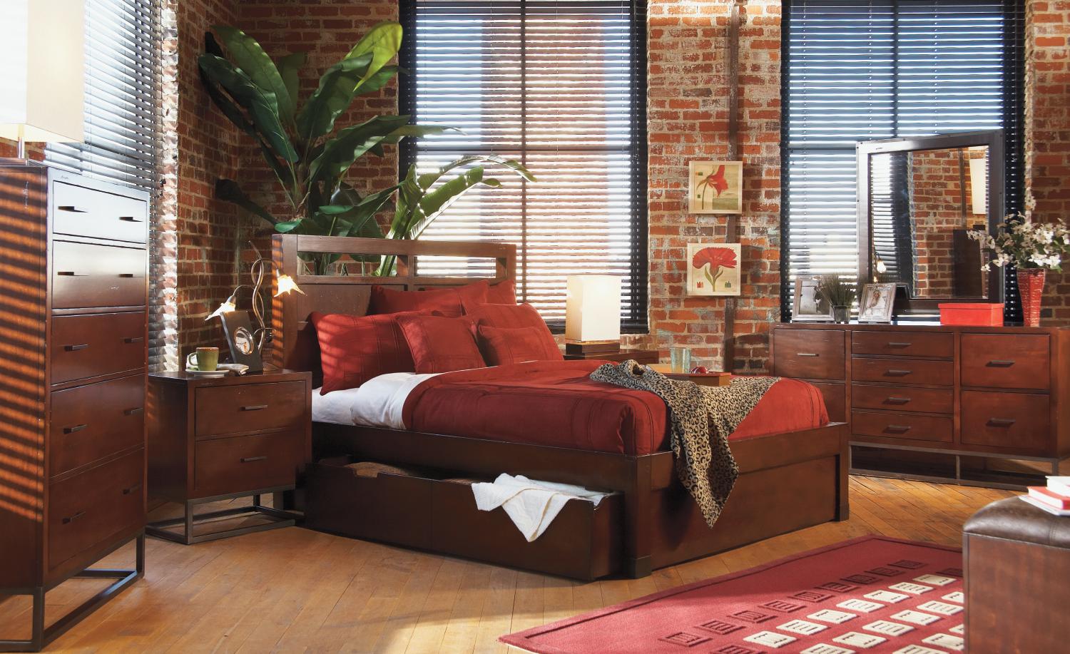 East Village 5-pc King Storage Bedroom Package