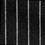 Black w/ White Pinstripe