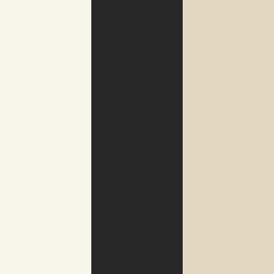 1 Black, 1 Toast, 1 Ivory