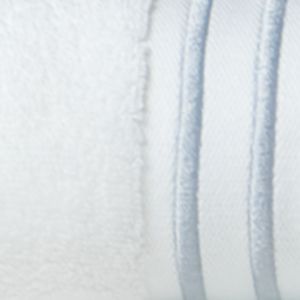 White with Blue