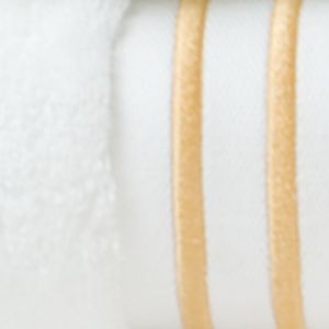 White with Gold