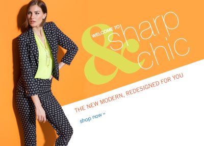 Welcome to Sharp & Chic The New Modern, Redesigned For You - shop now