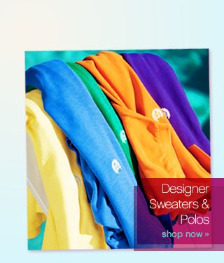 Be stylish Designer Sweaters & polos - shop now
