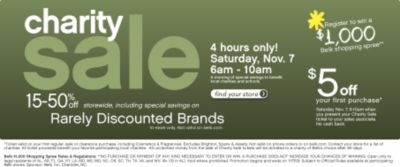 Belk Charity Sale