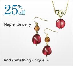 25% off Napier Jewelry