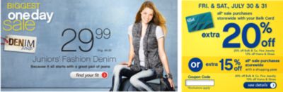 29.99 Juniors' Fashion Denim