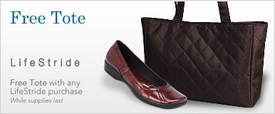 Lifestride free tote bag