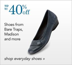 40% off Select Ladies Shoes