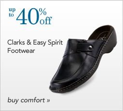 Up to 40% off Clarks and Easy Spirit